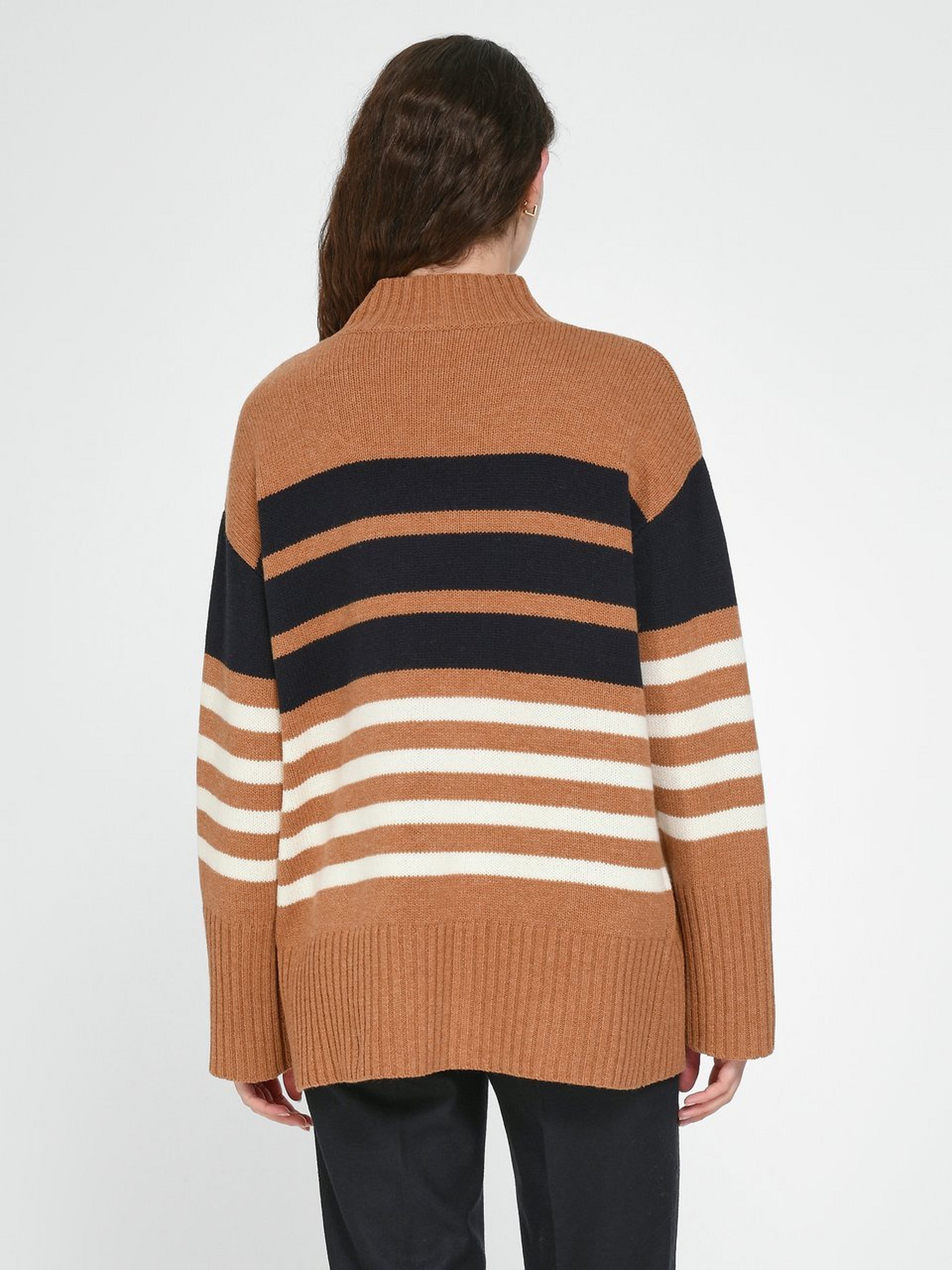 Pullover mit Stehbund