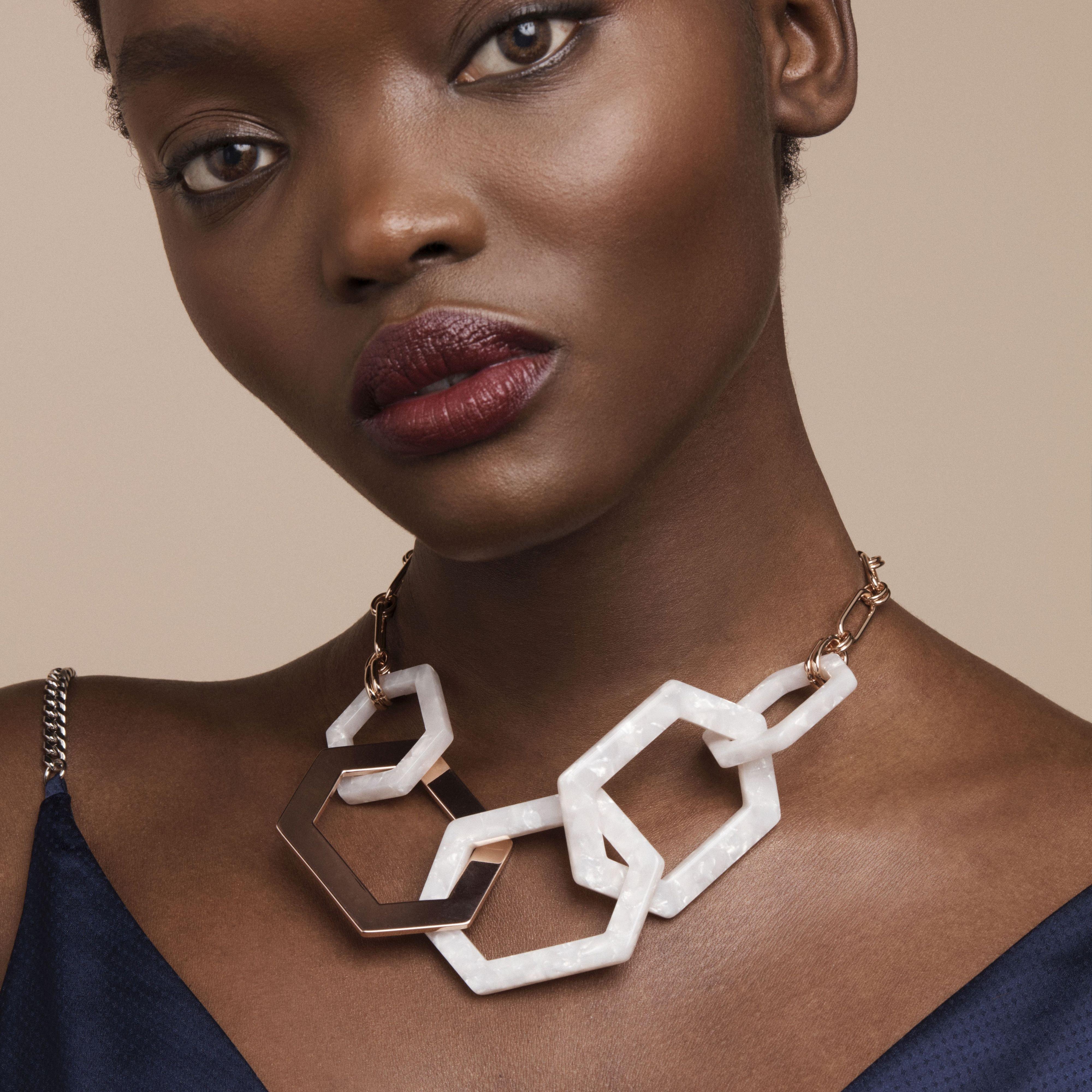 Ted Baker Geola Geo Statement Chain Necklace