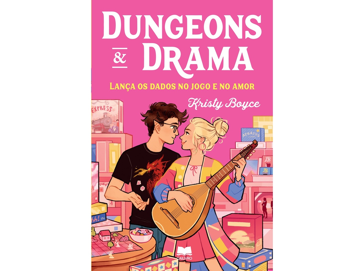 LIVRO DUNGEONS & DRAMA DE: KRISTY BOYCE