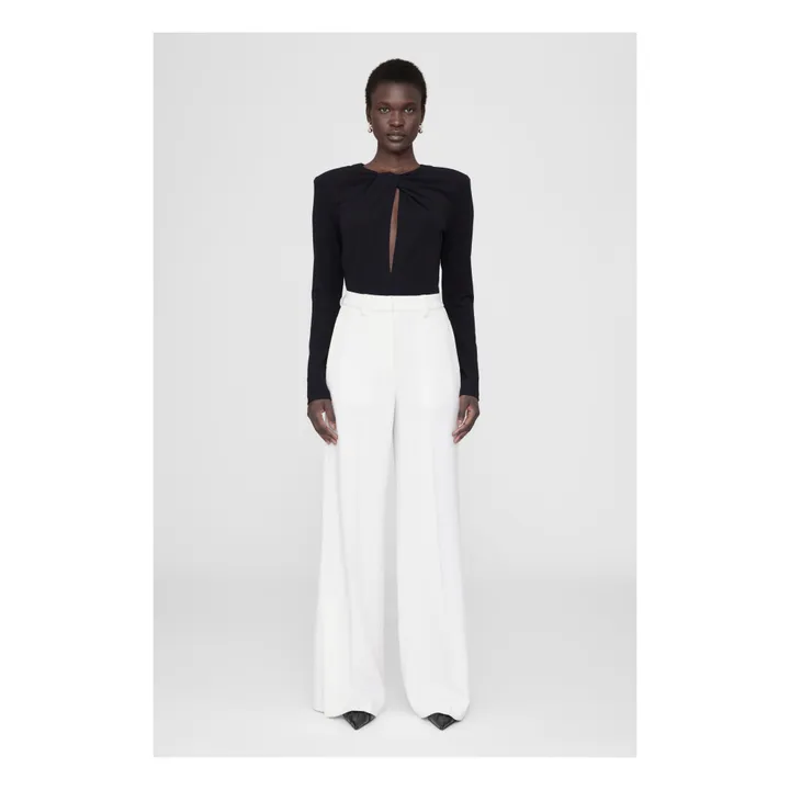 Anine Bing Pantalon Lyra | Blanc