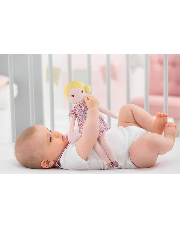Stoffpuppe MDC RAG DOLL BLANDINE (28 cm) in rosa