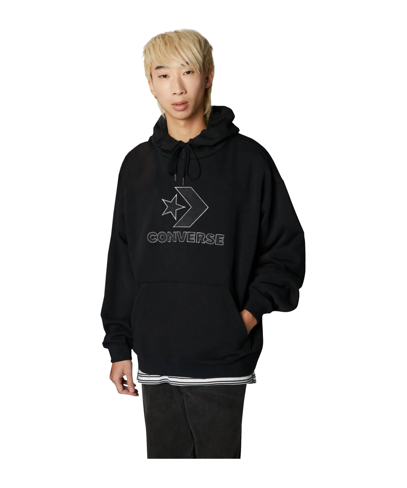 Converse Large Logo Star Chevron Hoody F001