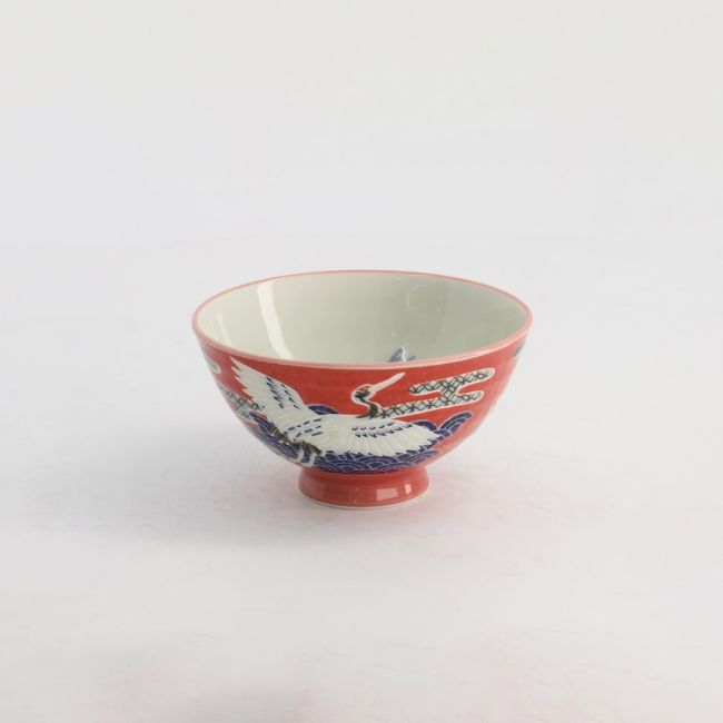 Tokyo Kawaii Rijstkom Kraanvogel (Rood) 11,5x6 cm