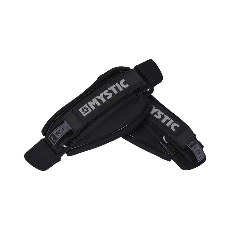 Straps MYSTIC Kite Footstrapset Asymmetrical (2) Black