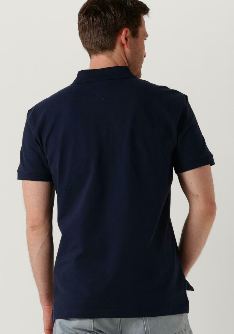 TOMMY JEANS donkerblauwe tommy jeans polo tjm clsc xs badge polo