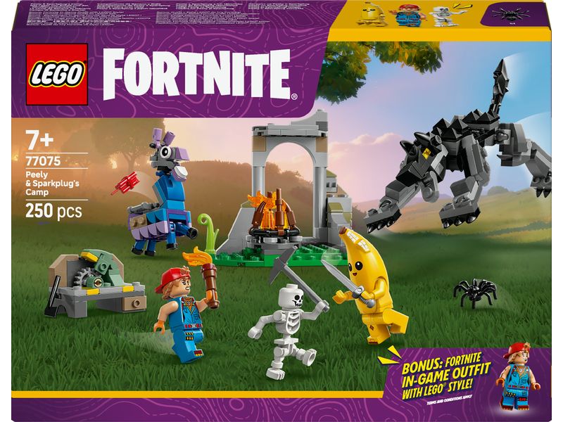 LEGO® Fortnite Lager Schali und Zündkerzenkünstlerin 77075 Bauset für Kinder und Gamer