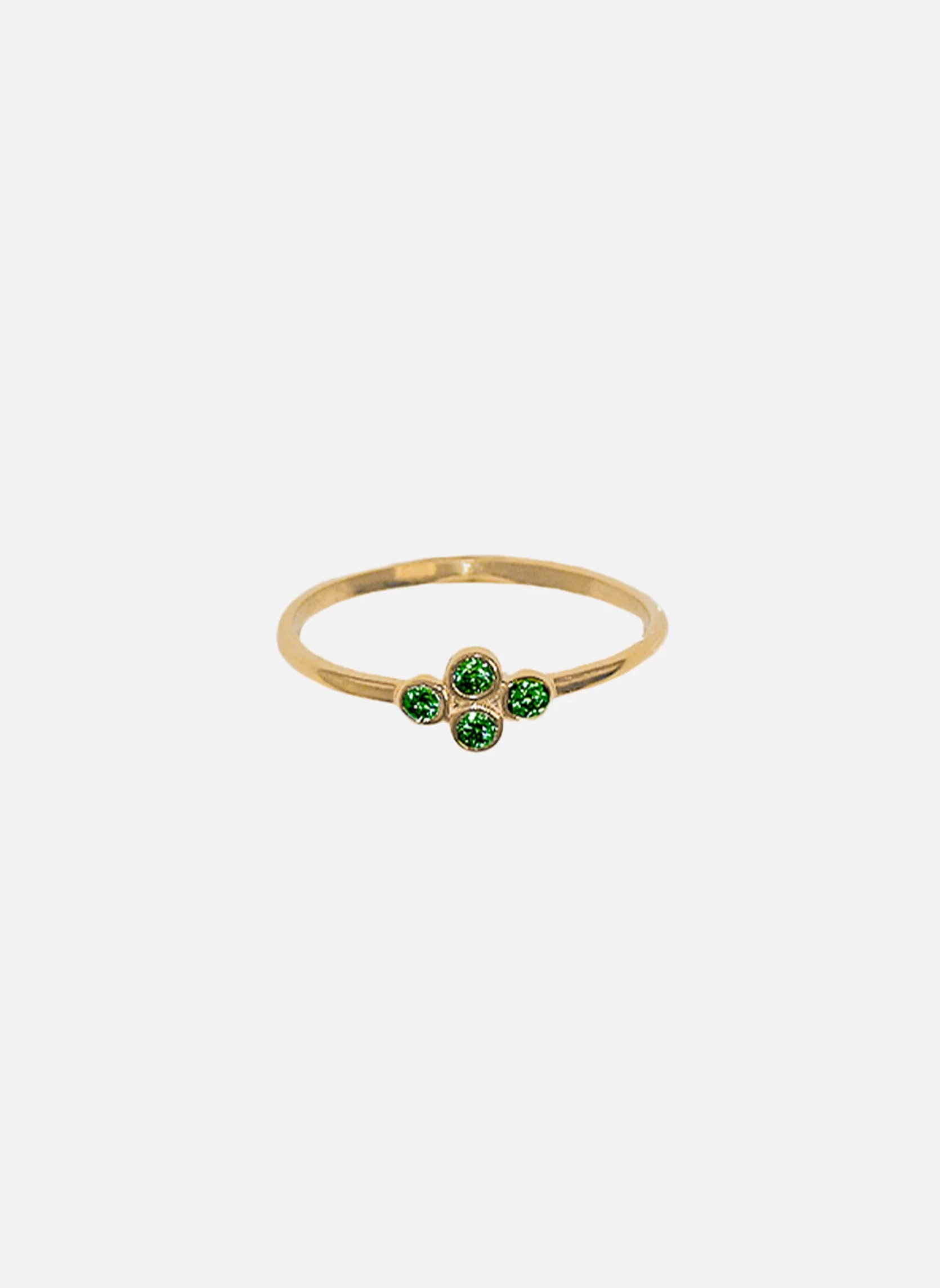 ITHYE - Bague fine orithye | Vert