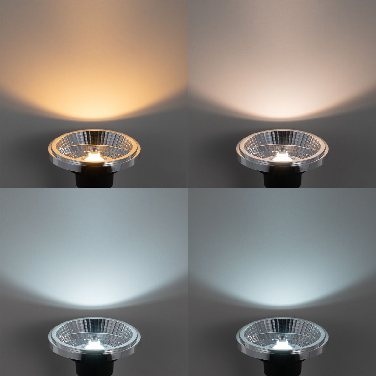 Smart opbouwspot wit draai- en kantelbaar incl. Wifi GU10 111mm - Impact