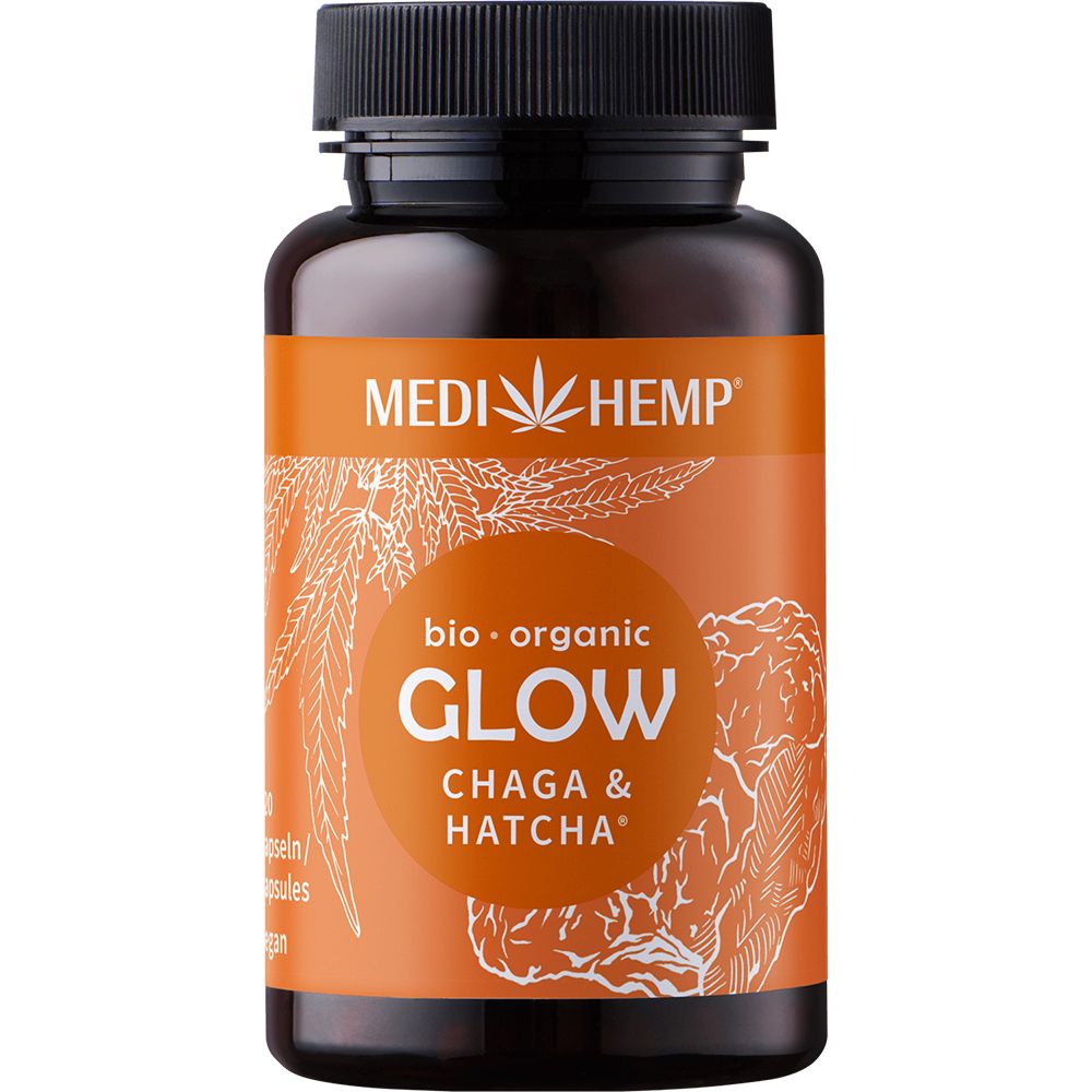 MEDIHEMP Bio Glow Chaga Hatcha® Kapseln