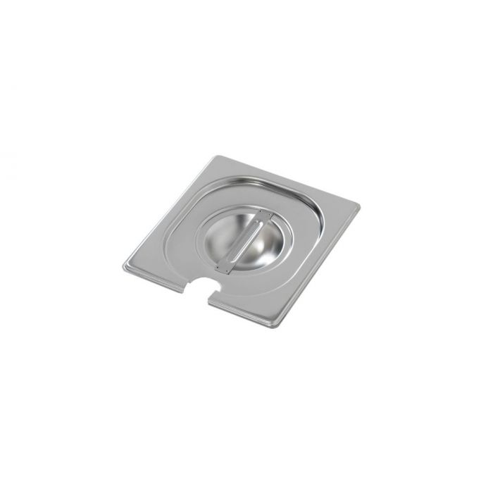 Bartscher Deckel 1/6GN, mit Löffelaussparung