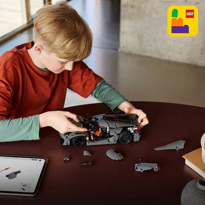 LEGO Technic 42173 Koenigsegg Jesko Absolut-hyperbil i grått