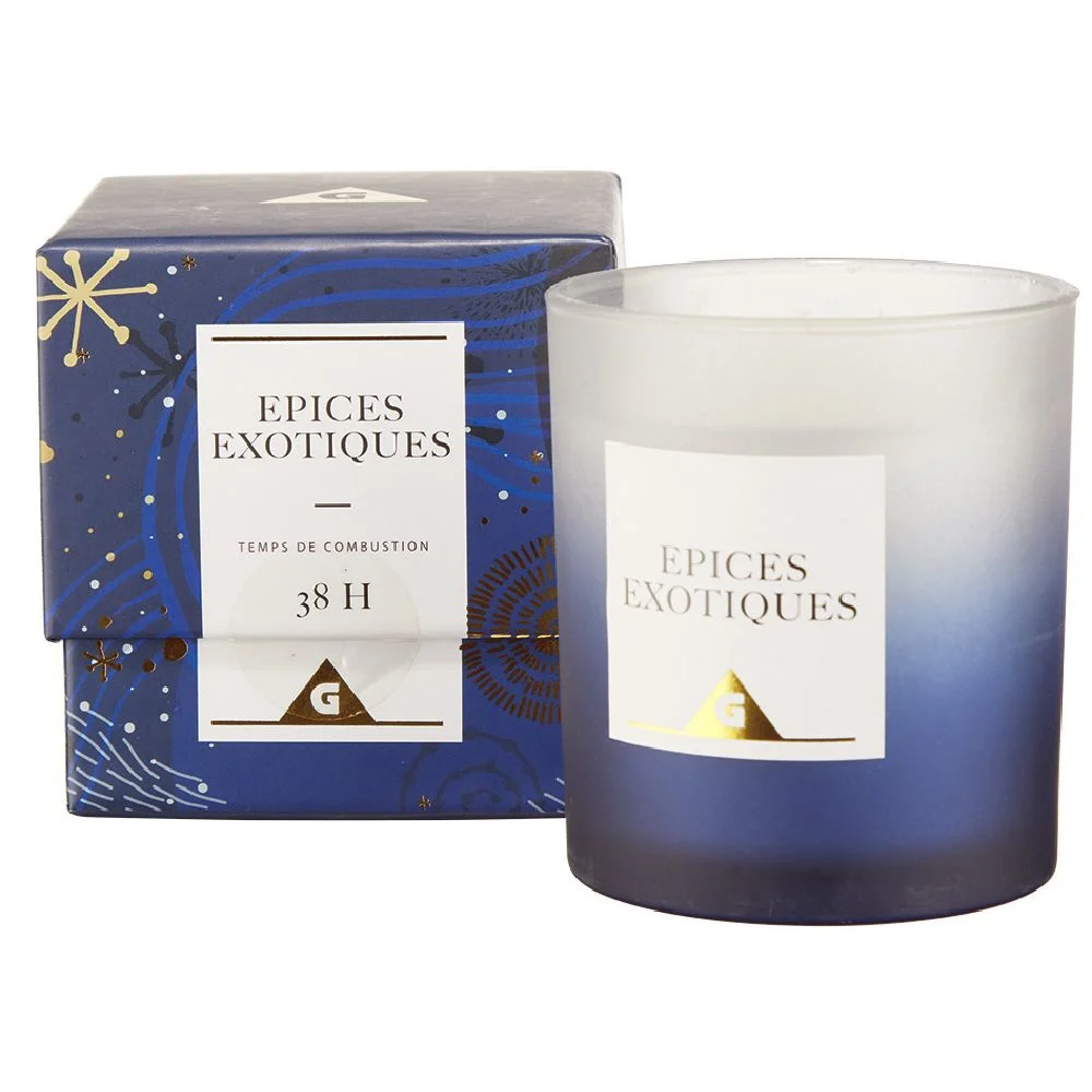 Coffret bougie Épices exotiques