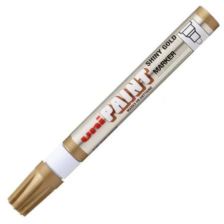 uni-ball Lackmarker Uni Paint PX-20, mit Rundspitze, shiny gold