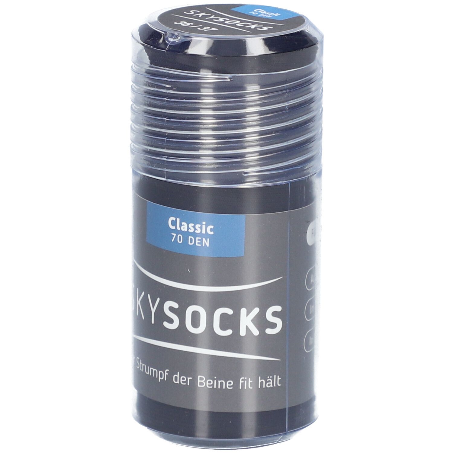 SKYSOCKS classic 70den AD 36/37 black