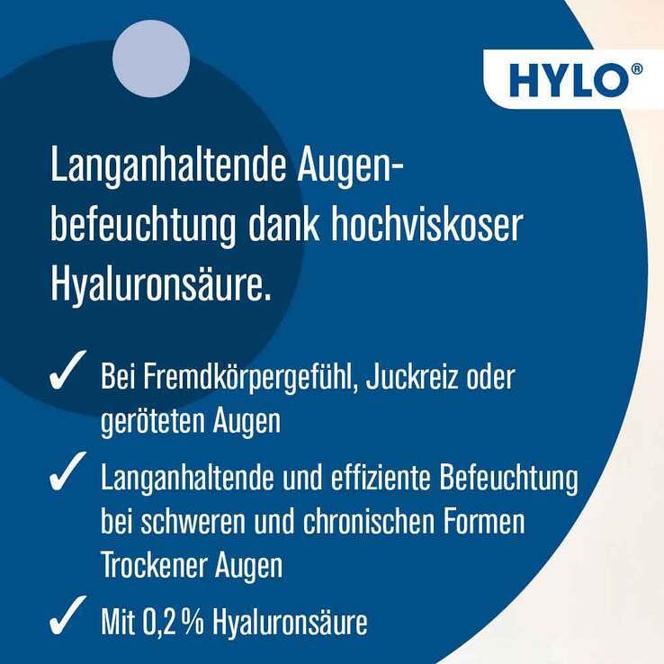 HYLO GEL Augentropfen, 2X10 ml