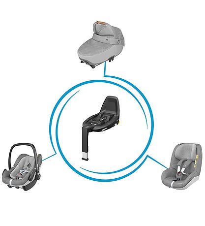 Maxi-Cosi ISOFIX-Basis - FamilyFix3 - Schwarz