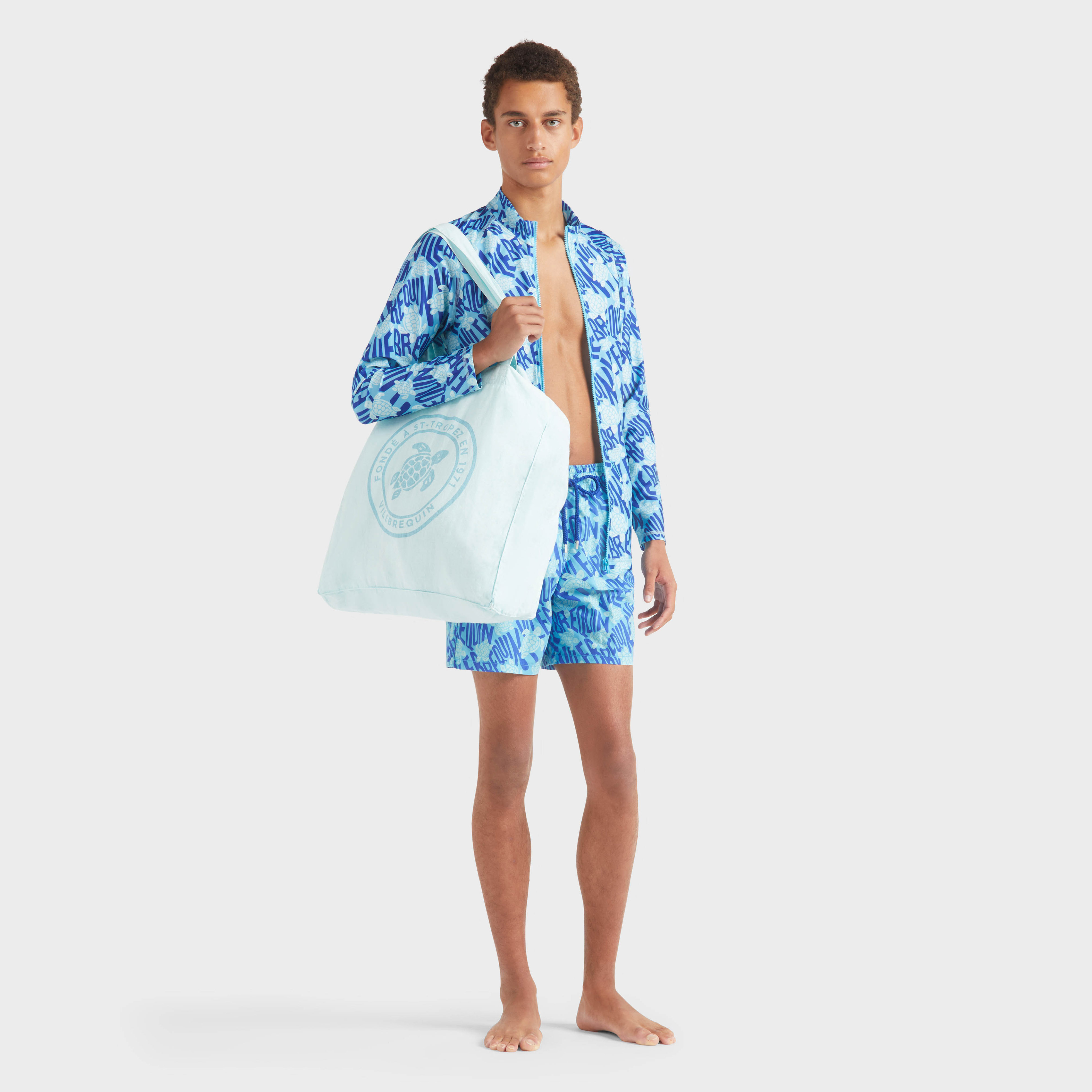 Maillot de bain homme Ronde des Tortues Logo