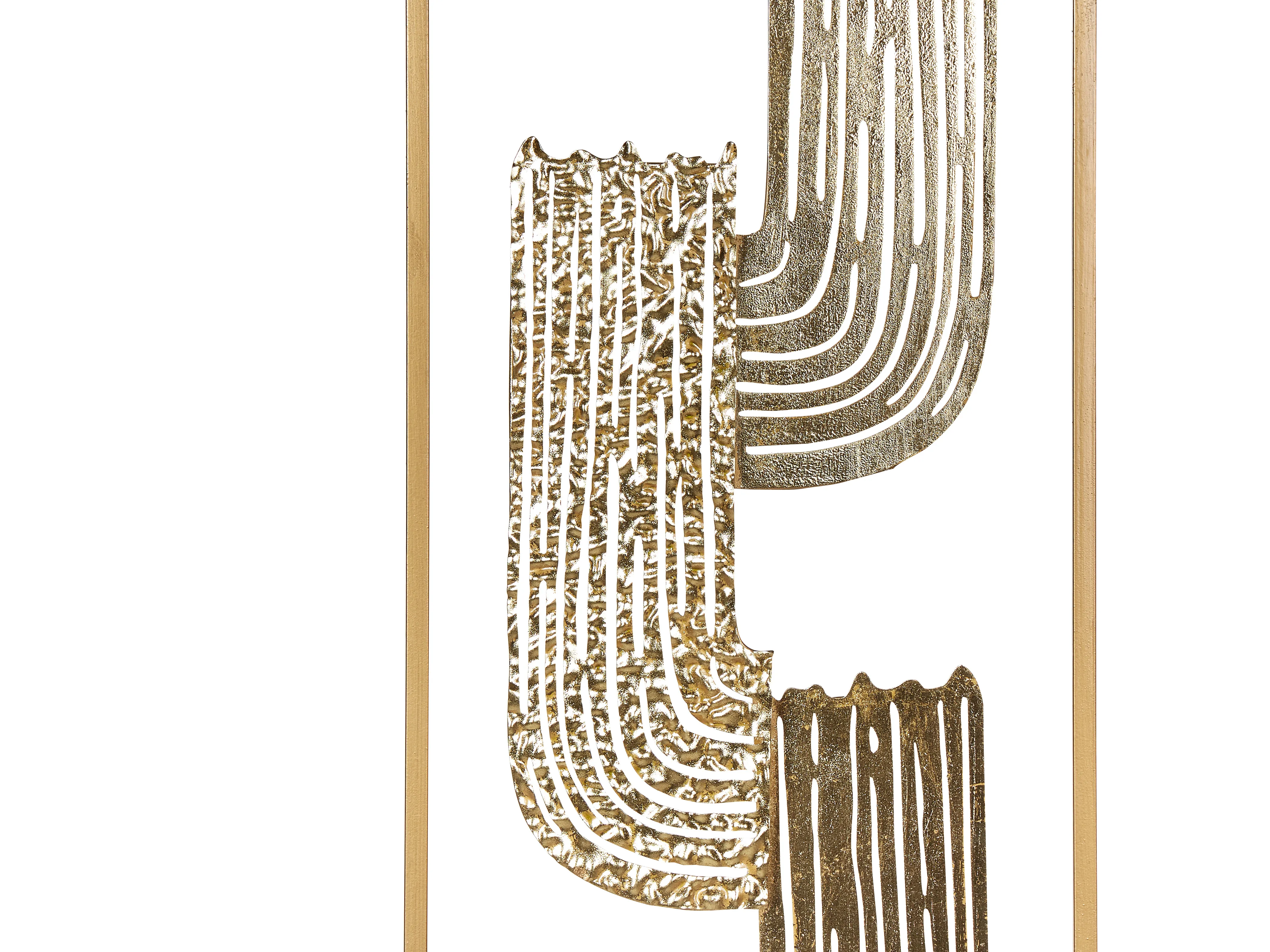 Wanddecoratie THULIUM Metaal 75 cm Goud