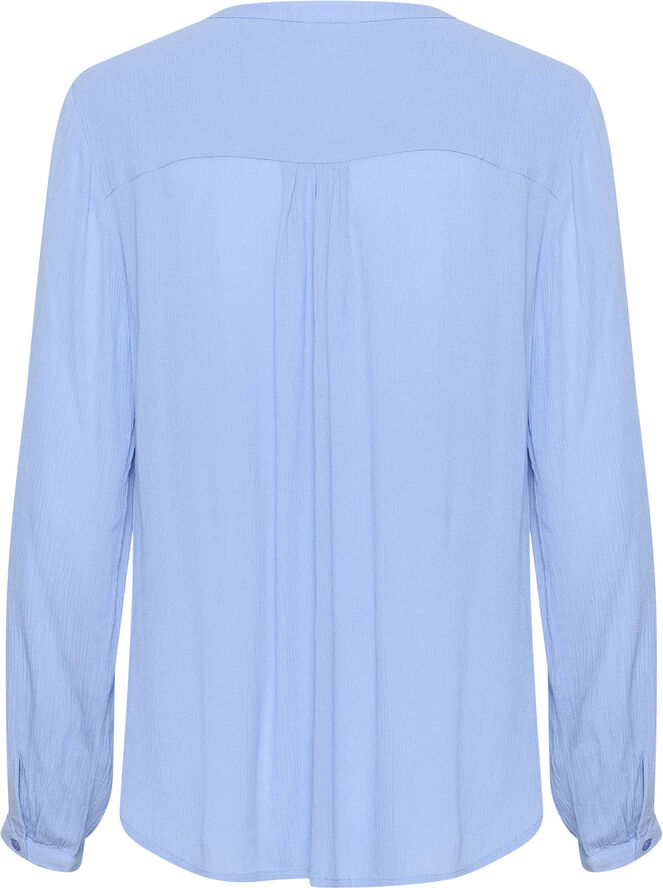 Kaffe Amber Blouse LS Vista blue