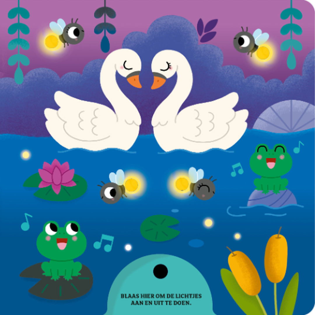 uitgeverij ballon mijn lichtjesboek - dieren in de nacht