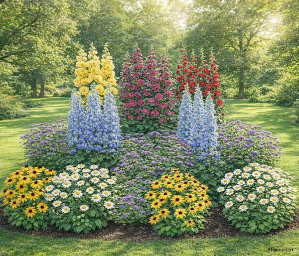 Bio Stauden-Set Bunter Landhausgarten,