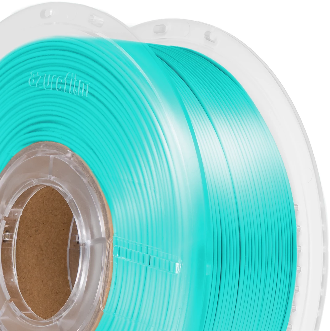 AzureFilm  PLA Silk Hawaiian Blue, 1,75 mm / 1000 g    PLA-Material mit seidigem Finish