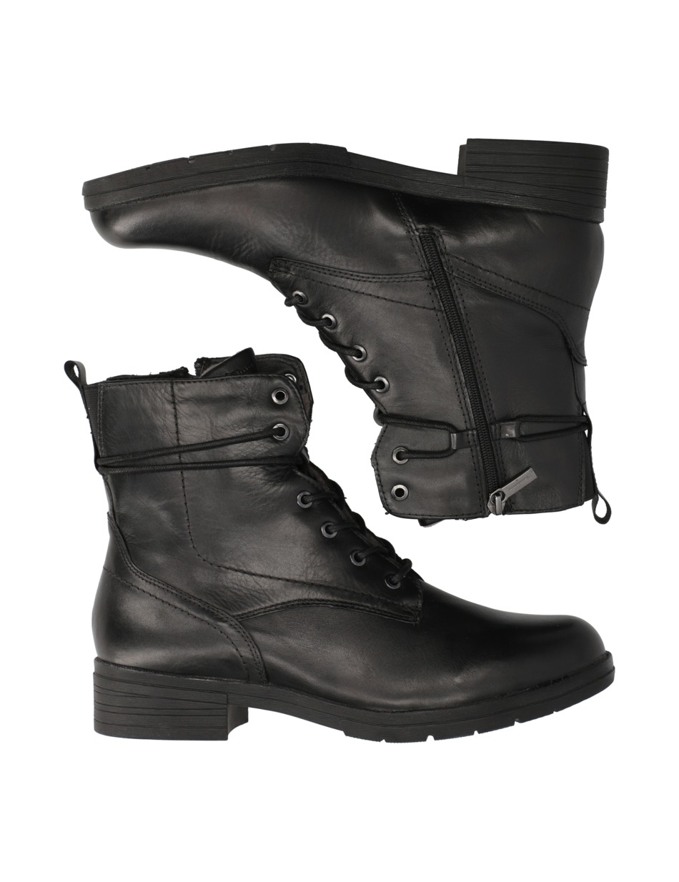 Glattleder Schnürboot
