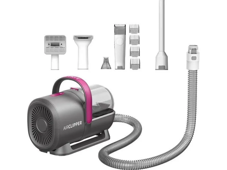 Petkit til pleje af kæledyrshår AirClipper 5in1