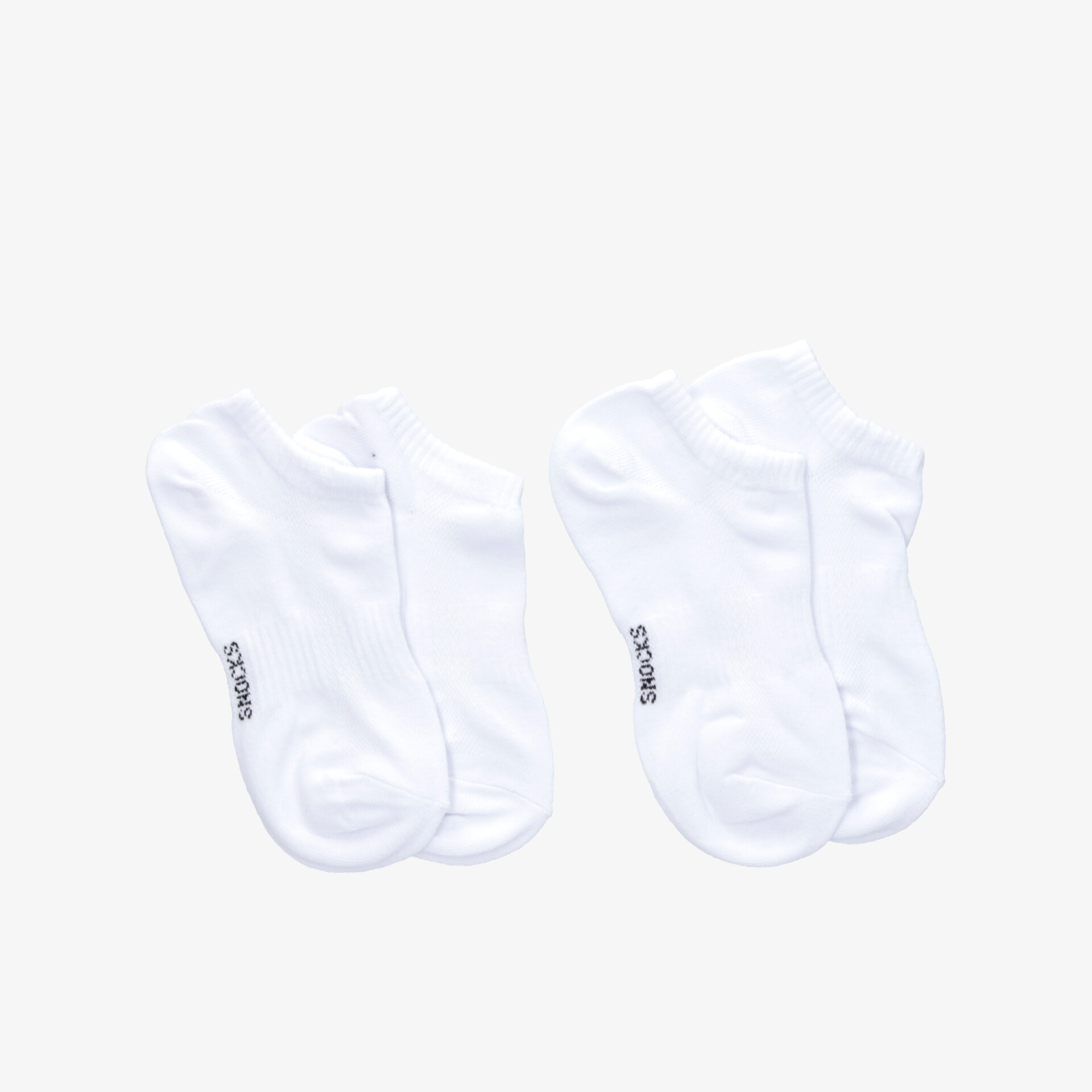 Snocks Unisex Sneakersocken weiß