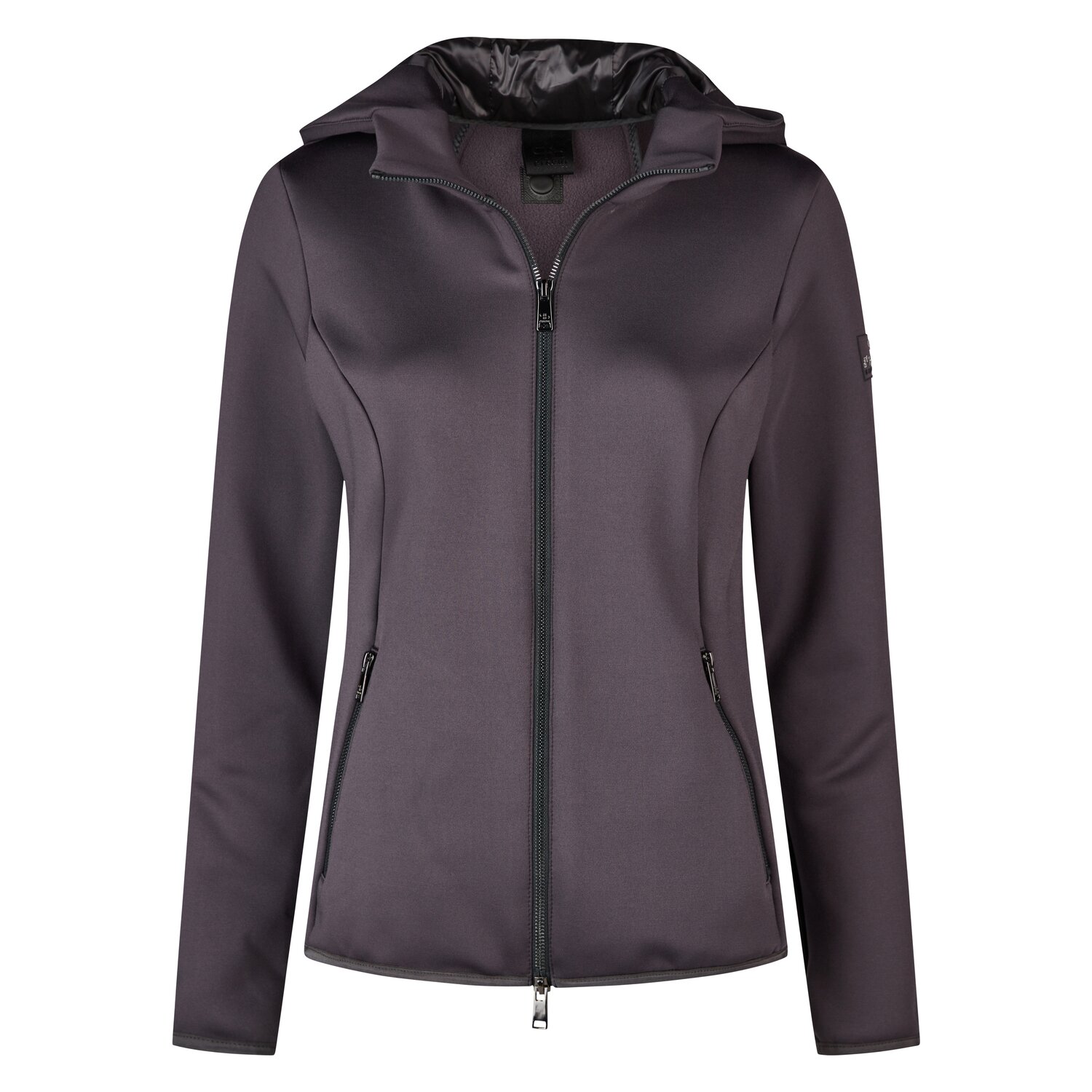 PIKEUR Selection Funktionsfleece-Jacke mit Kapuze - twilight