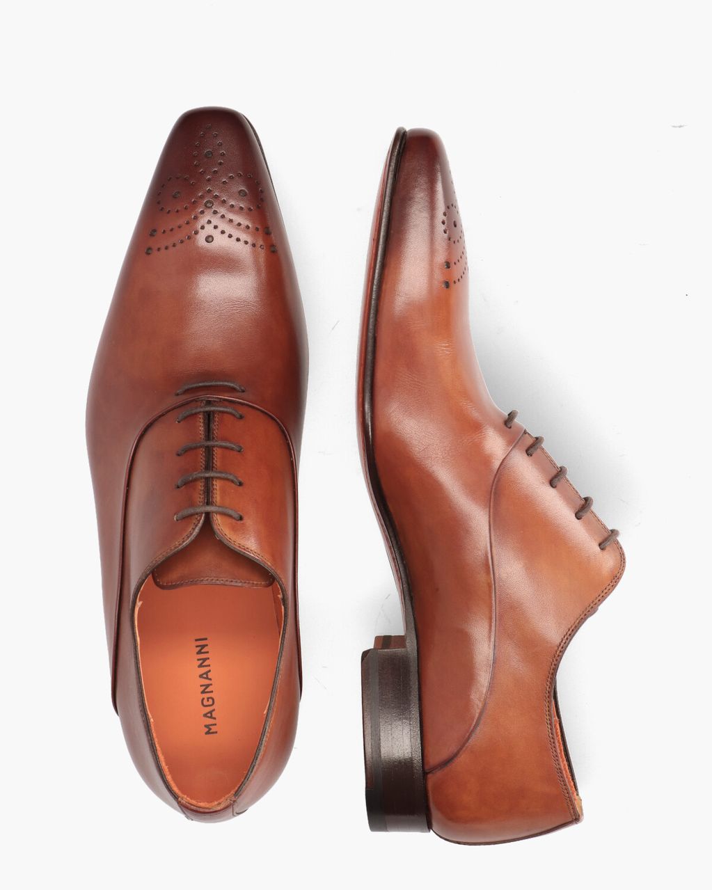 Magnanni 14108 Cognac Heren Veterschoenen