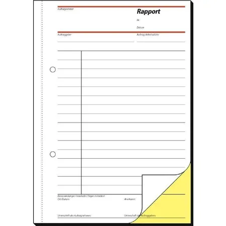 Sigel Rapport A5, 2 x 40 Blatt