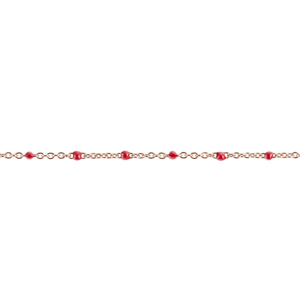 Bracelet Argent Rose Polka