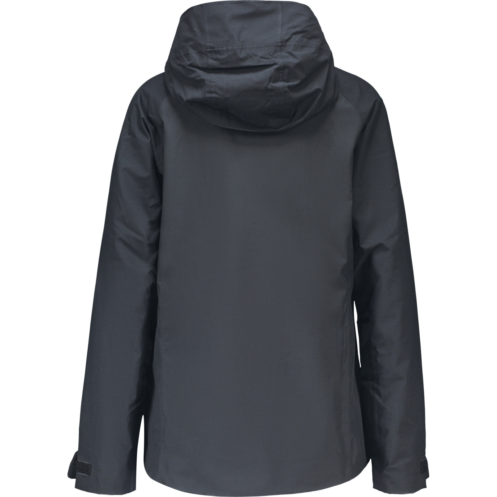 4F Damen-Softshelljacke mit Kapuze L, schwarz