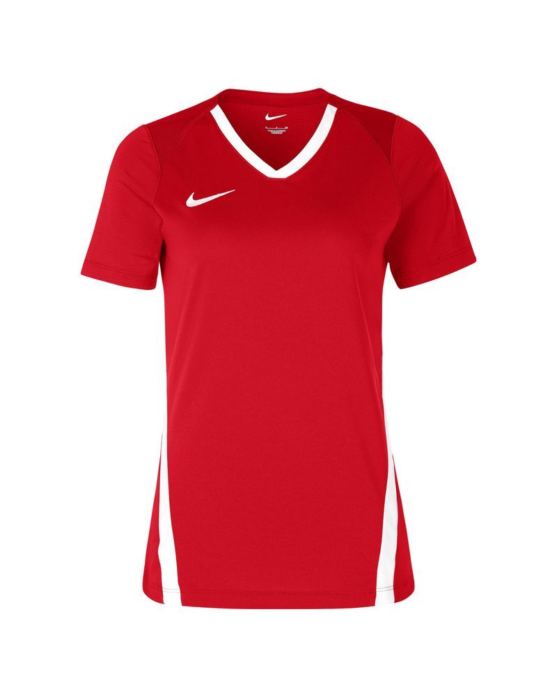 Maillot de volley Nike Team Spike Rouge pour femme