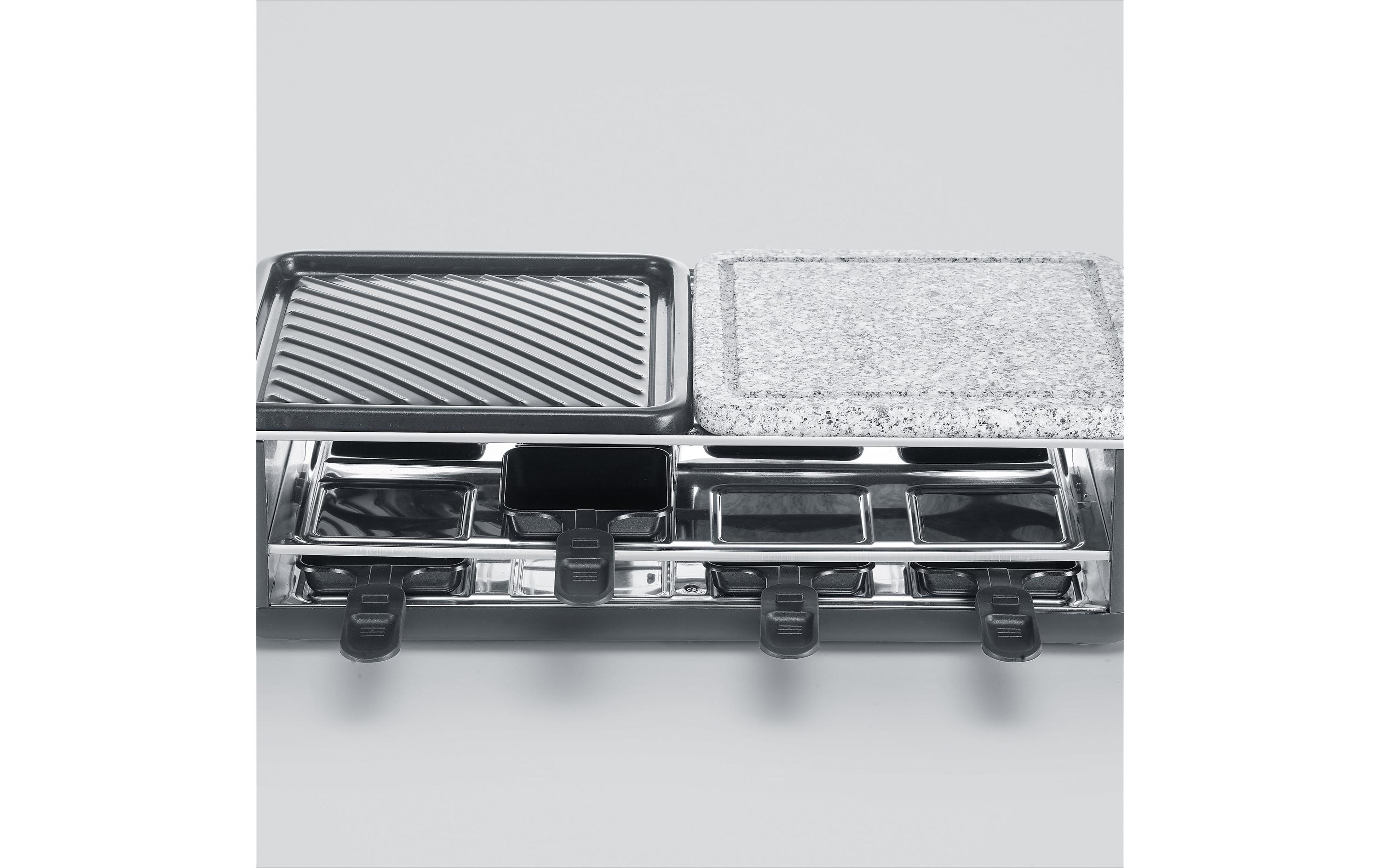 Racletteofen Black Line Lite RG 2366 8 PersonenRaclettegrill mit 1300 W Leistung