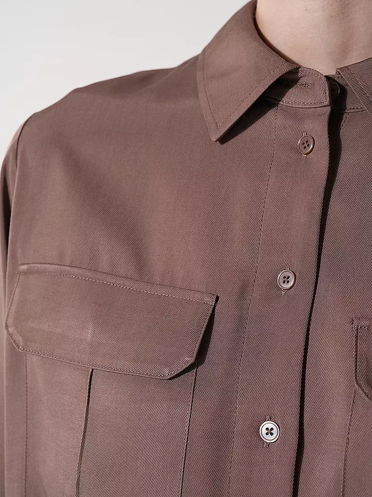 OPUS Bluse FLARA braun