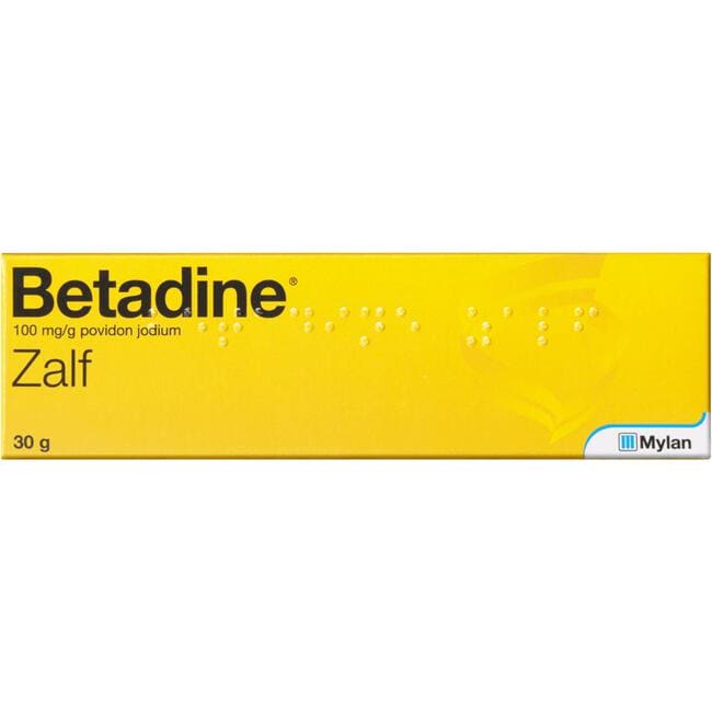Betadine Zalf 100 mg/g Povidonjood
