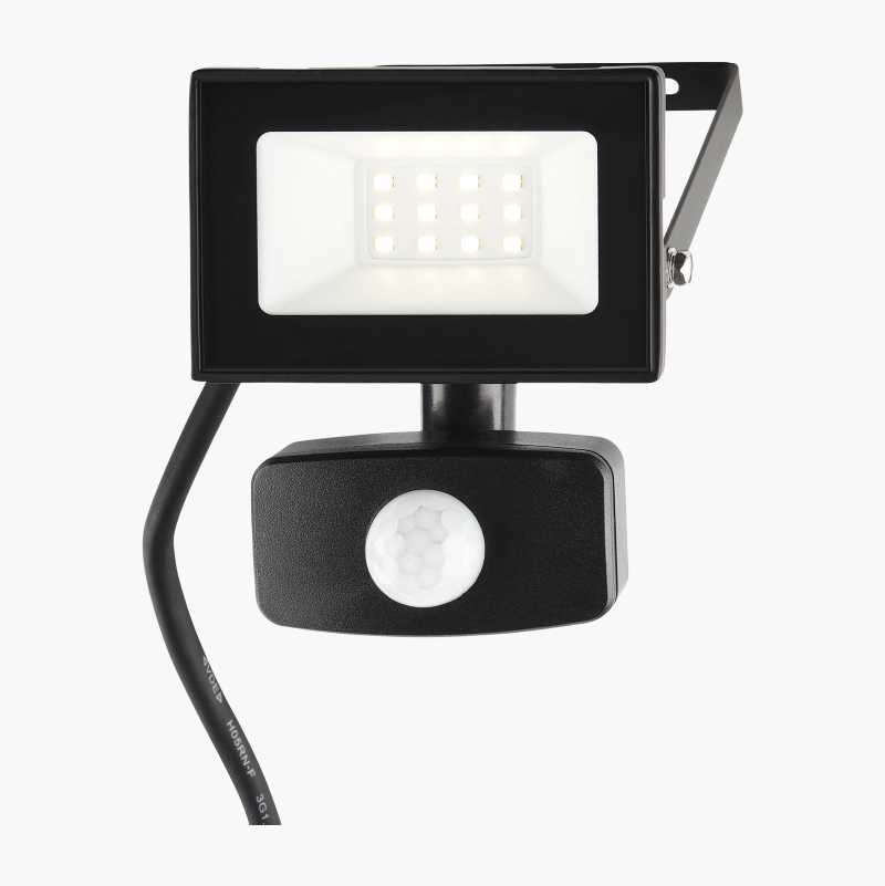 LED-lyskaster med bevegelsesdetektor, 10 W