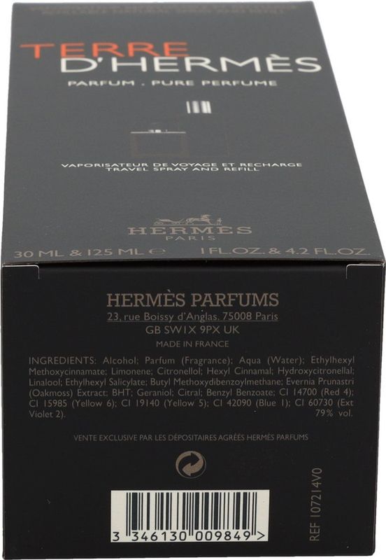 Hermès - Terre D'Hermès Giftset - Eau de Toilette 125 ml