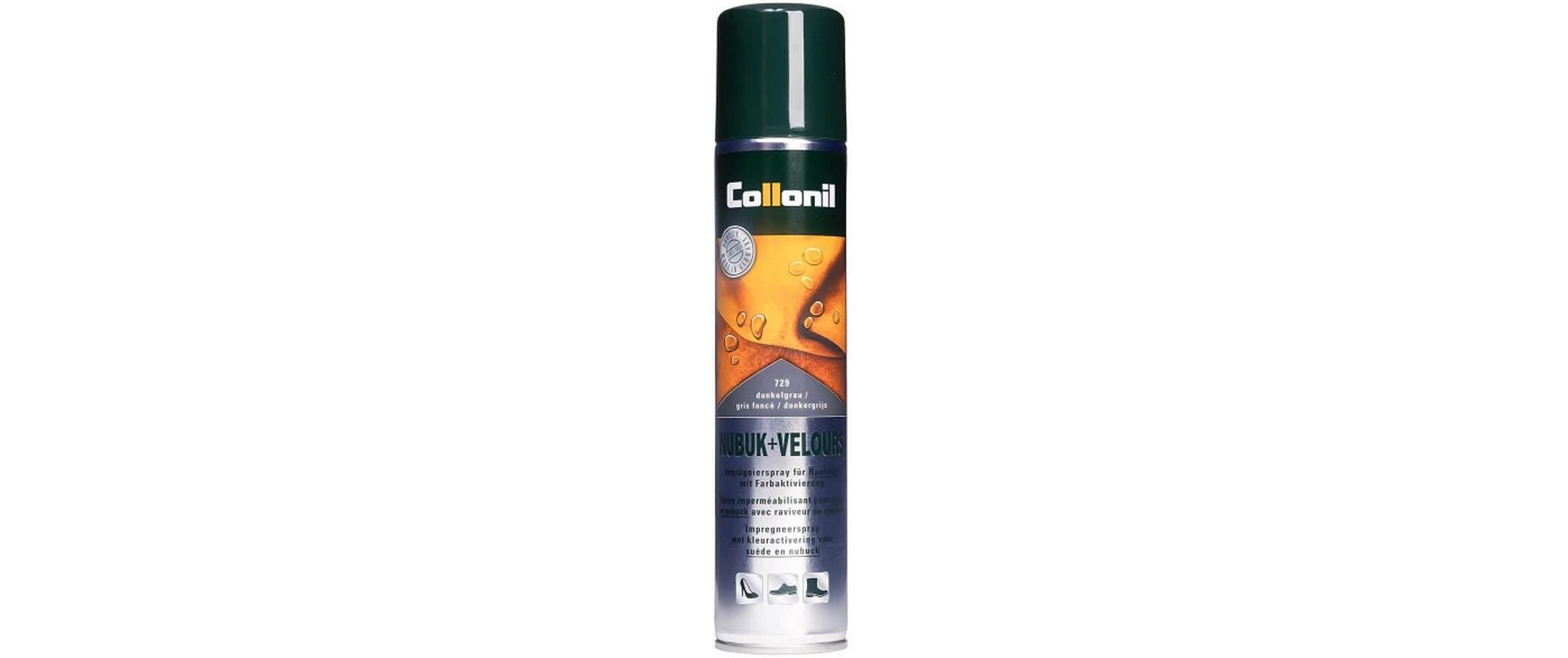 Imprägnierung Collonil Nubuk & Velours 200 ml, DunkelgrauImprägnier- und Pflegespray für Nubuk + Velours