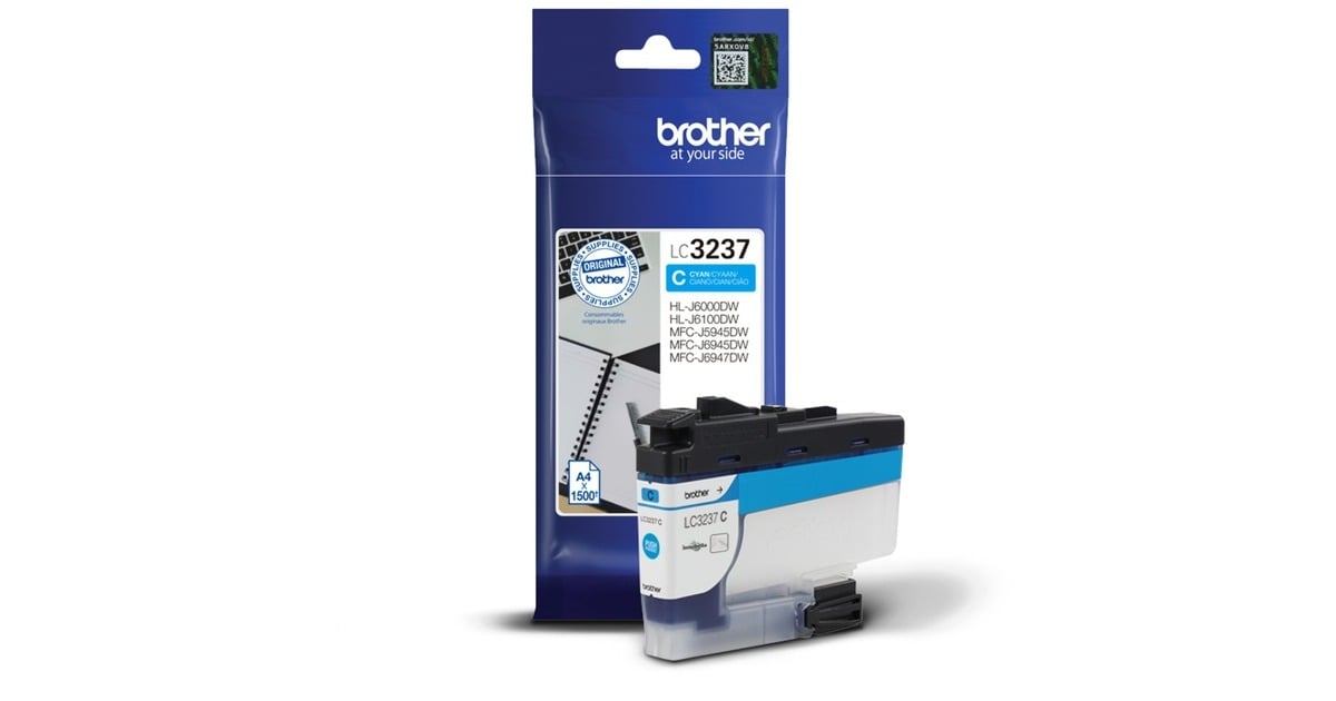 BrotherLC-3237C Cyaan inkt