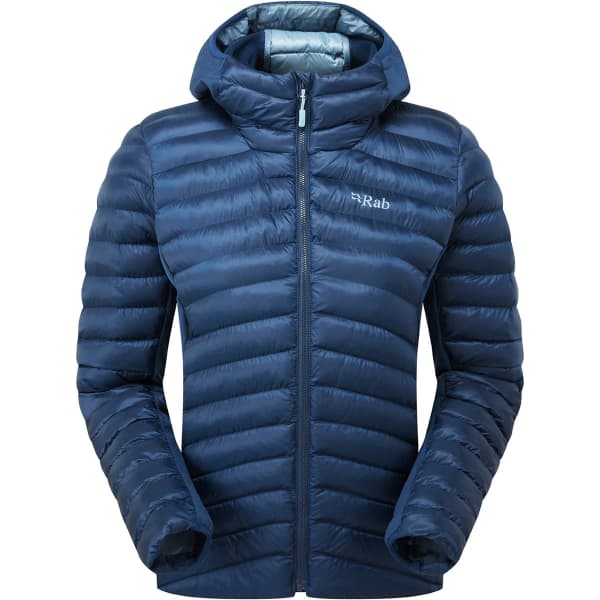 Doudoune randonnée RAB CIRRUS FLEX HOODY W TEMPEST BLUE