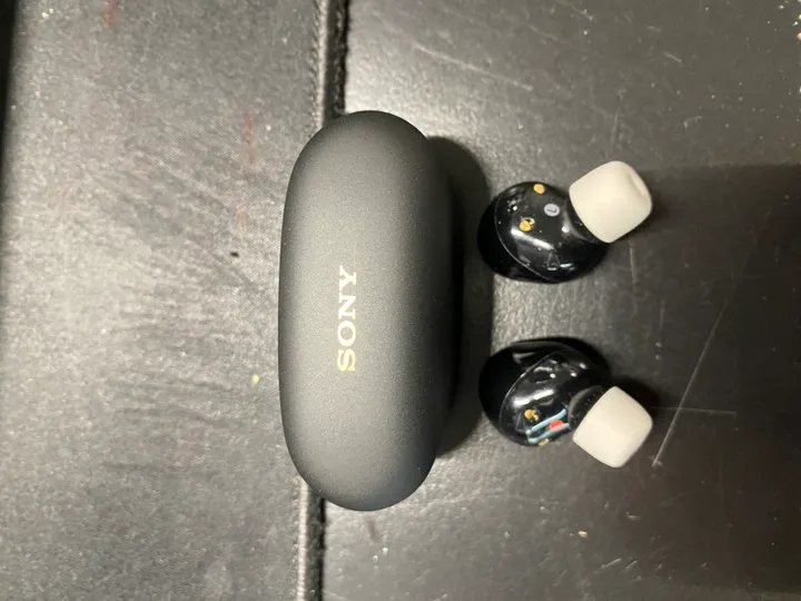 [OUTLET] - Sony WF-1000XM5 - Ægte trådløse øretelefoner med mik. - i øret - Bluetooth - aktiv støjfjerning - sort