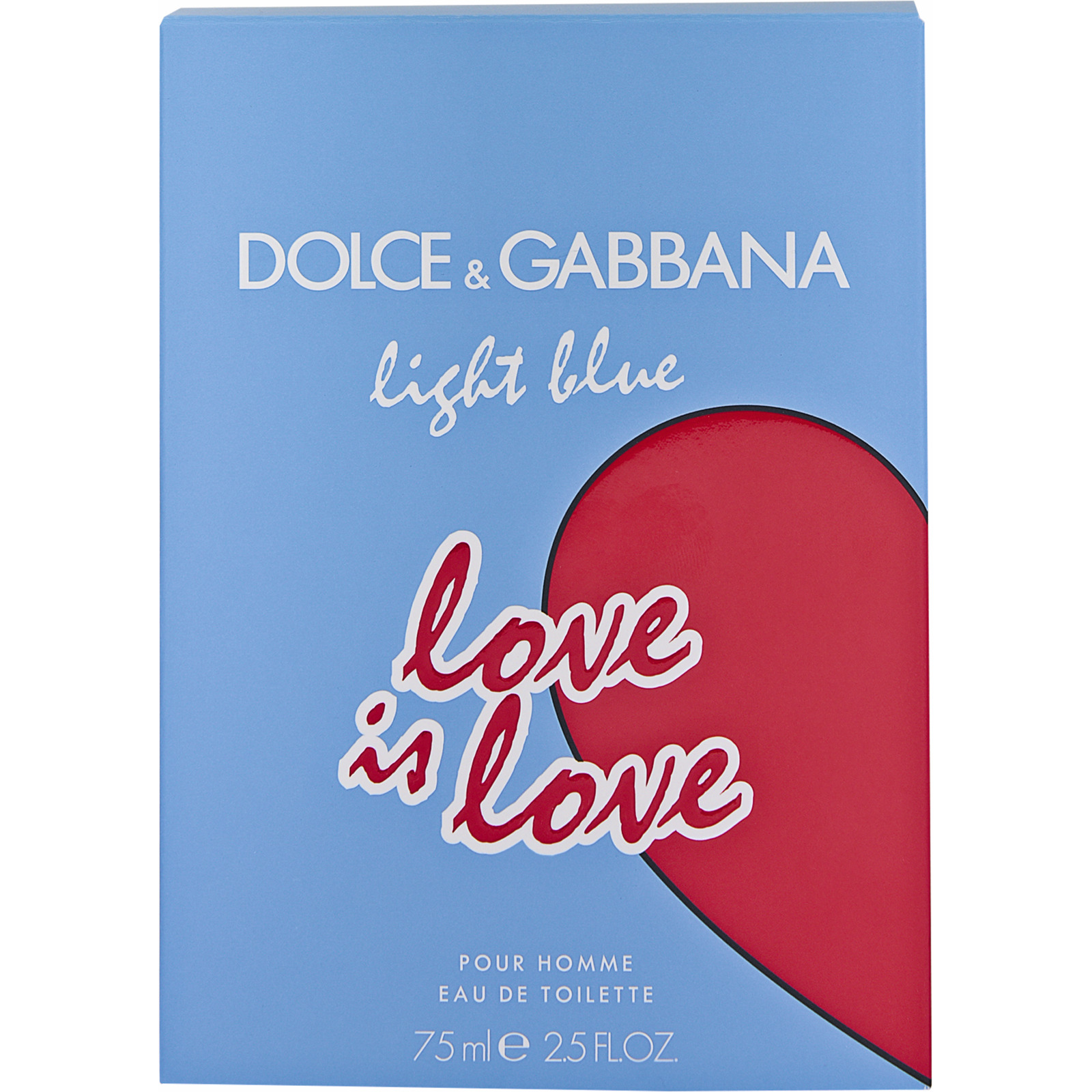 Dolce & Gabbana Light Blue Love is Love pour Homme Eau de Toilette 75 ml