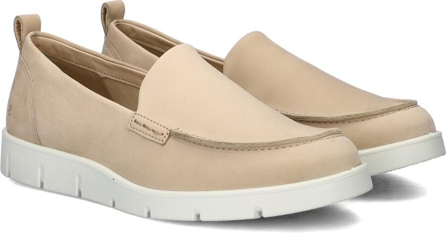 ECCO Bella Summer Instappers beige Nubuck Dames
