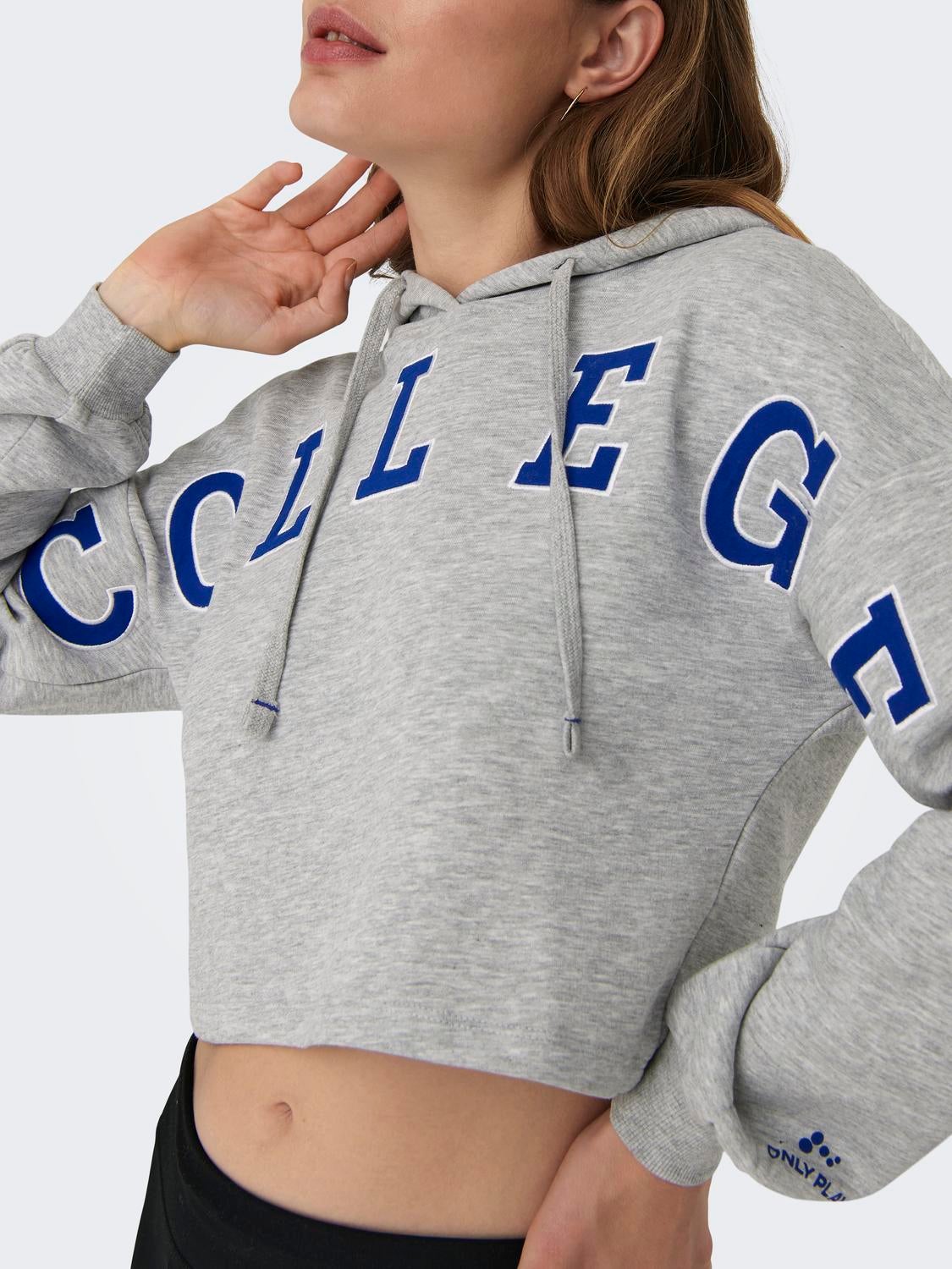 ONPCOLLEGE Sweatshirt Light Grey Melange