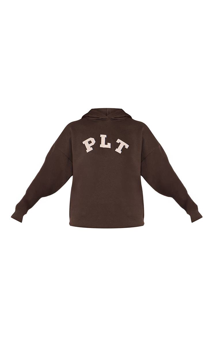 Charbon Sweat À Casynthétiqueche Oversize Avec Logo Plt