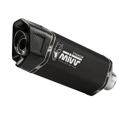 Silencieux Mivv SR-1 TITANE NOIR - Gris / Noir