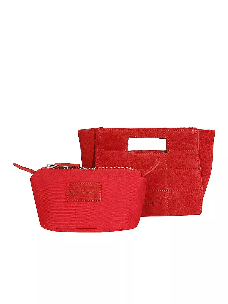 JULIA SKERGETH Ledertasche - Mini Bag LIMITED EDITION rot